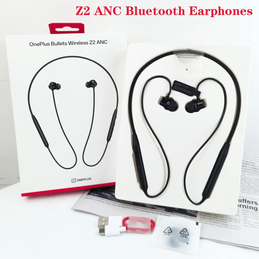 Oneplus Z2 ANC Bluetooth Archetto da collo Proiettili Auricolare wireless per 1+ 14 13 12 Ace Pro Nord 3 4 2T CE6 AI Cancellazione del rumore set IP55