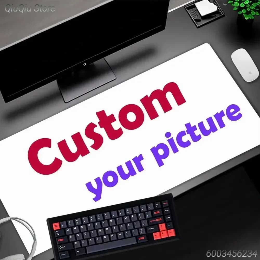 Custom Photo Mouse Pad Personalized Picture Desk Mat Customized Gaming Mousepad Gift for Friends Family
