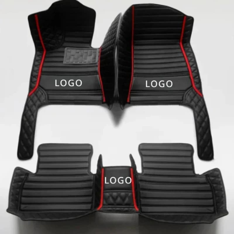 Custom Sports Car Style Car Mats for Volkswagen Vw Golf GTI 2010-2023 E-Golf 2015-2020 Interior Car Accessories