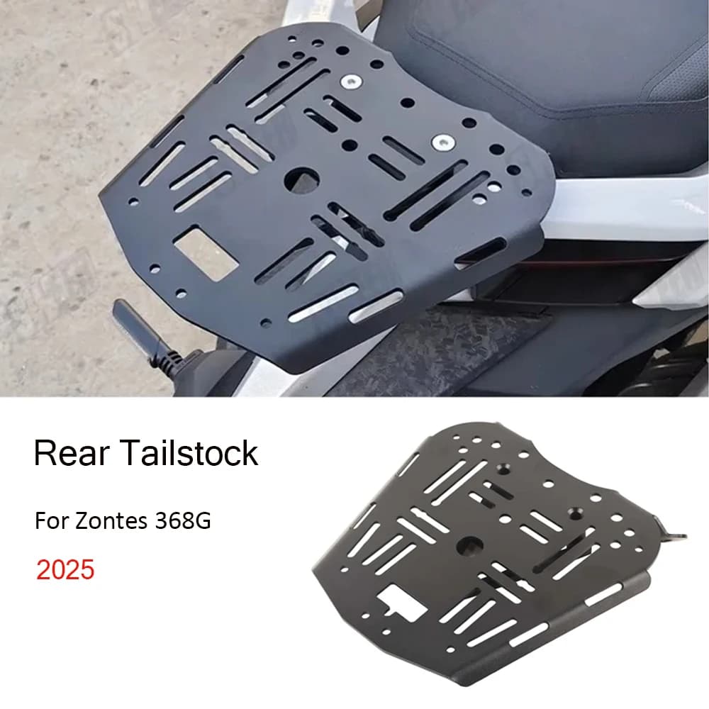 For Zontes 368G 368 G 501G Motorcycle Rear Luggage Rack Carrier Shelf Trunk Tail Box Bottom Plate Storage Box Support