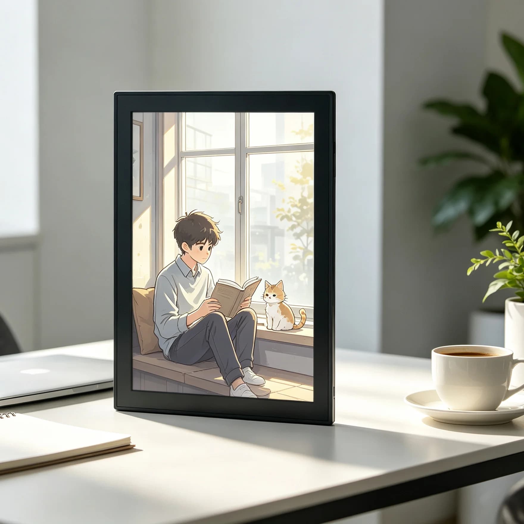 E Ink Spectra 6 Digital Photo Frame 13.3' Full-color E-Paper Picture Smart Art DIY Poster Display, GDP133EIL1