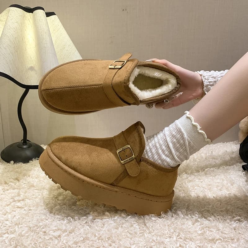 High-top Low-cut Snow Boots for Women, 2026 New Style, Autumn-winter Padded Winter Cotton Shoes