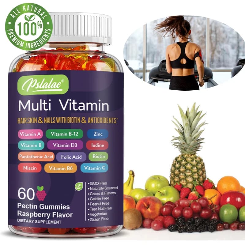 Multivitamin gumella - with vitamins and minerals - Improves energy levels, immune support, antioxidant supports