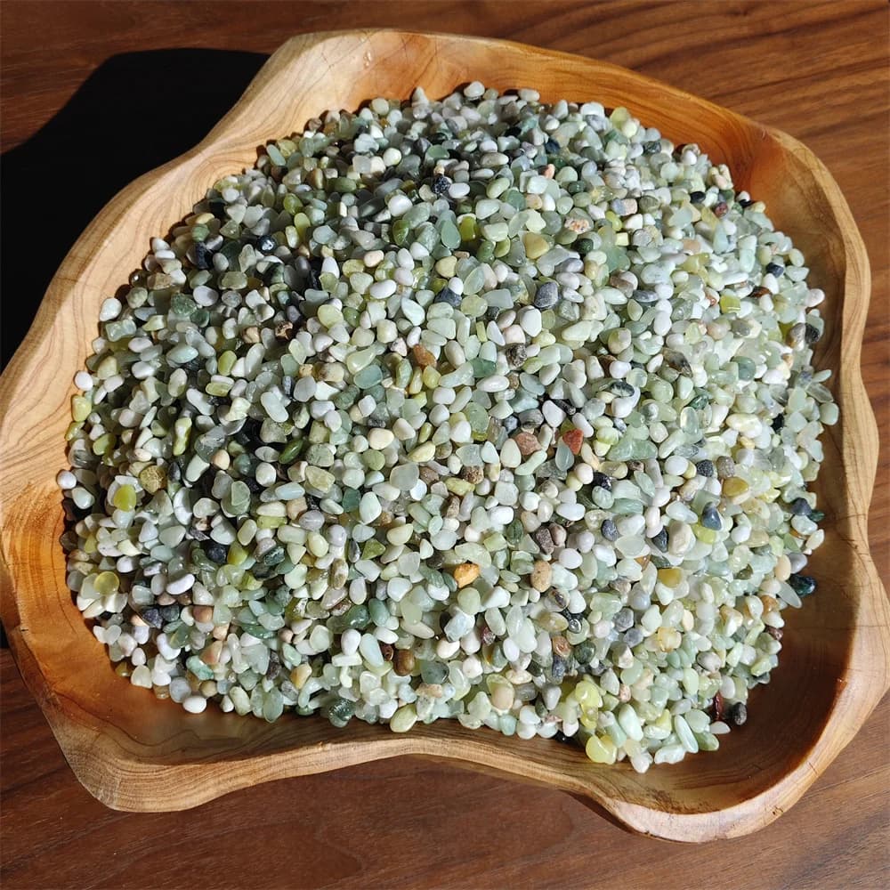 Jade Stone XiuYu for Flower Jars, Aquarium Decoration, Nucleus for Succulent Plants, Stone for Jade Seeds...