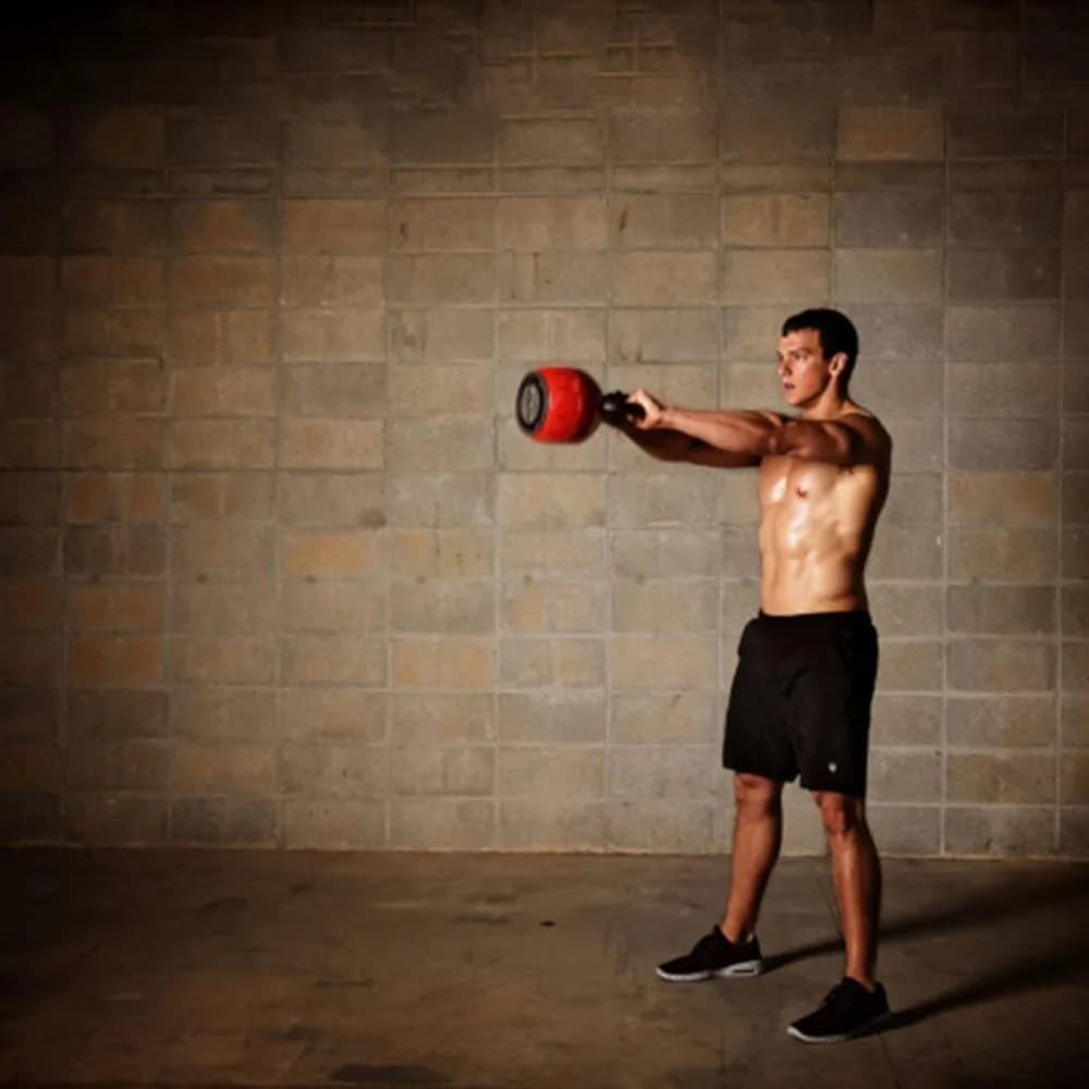 Stamina X Kettle Versa-Bell - Kettlebell da 36 libbre per allenamento della forza - Pesi regolabili con app intelligente per l'allenamento