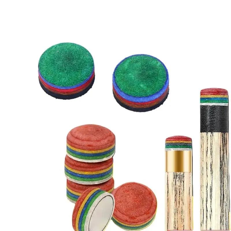 Punta per Stecca da Biliardo Professionale in Pelle di Maiale a 6 Strati, 11mm, Accessorio per Snooker