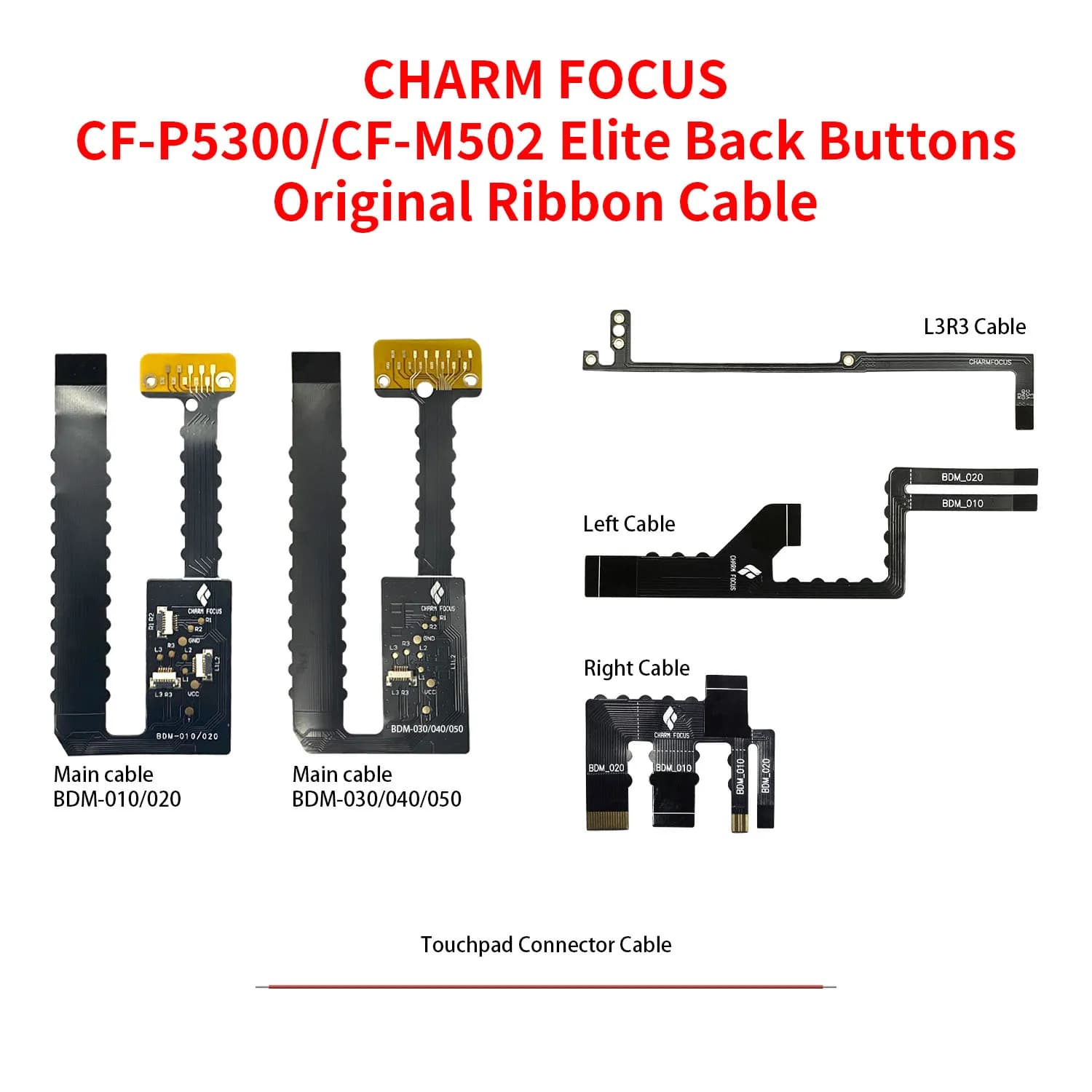 Kit di Rimappatura CHARMFOCUS RISE2 e RISE4 per Controller PS5, Sostituisce il Cavo FPC Principale - Controller Non Incluso
