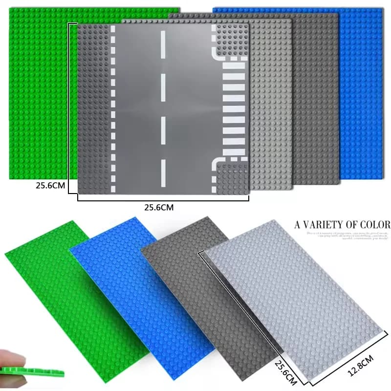 32x32x16x16 Points Classic Base Plates MOC Plastic Bricks FAI From The Squares Base City Size Building Blocks Figures Construction Toys