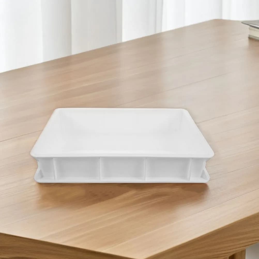Pizza Dough Proofing Container Stackable Large Capacity Commercial Bread Dough Storage Tray Lidless Professional Proofer