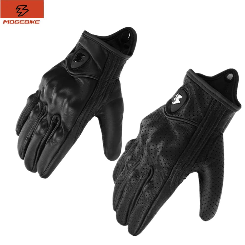 Motorcycle Gloves, goat leather, finger gloves motorcycle gloves, man and woman cycling gloves in carbon motorcycle leather