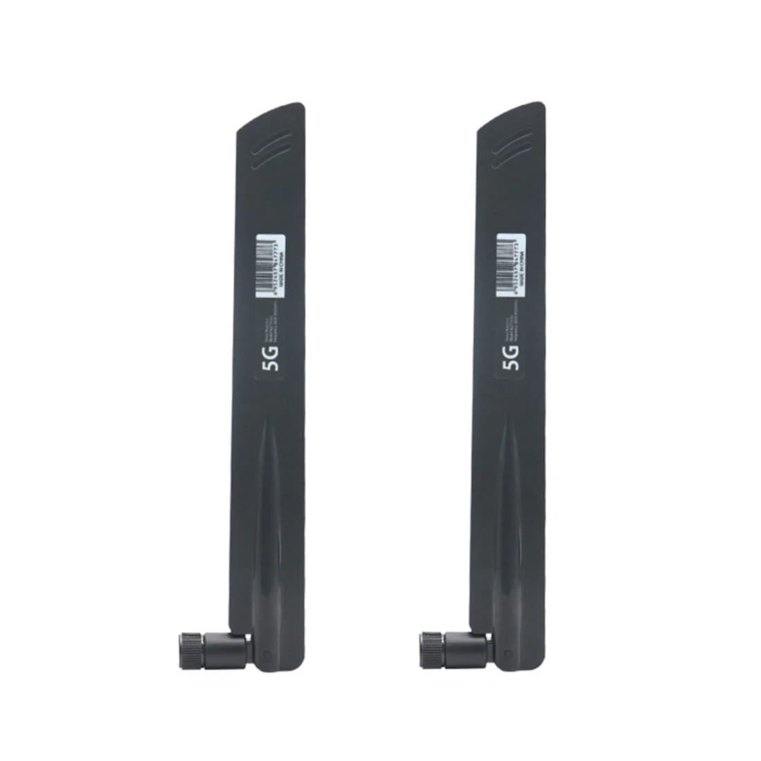 2 pz 3G 4G 5G Antenna 600-6000MHz 18DBi guadagno SMA maschio per scheda di rete Wireless Router Wifi segnale alto (C)