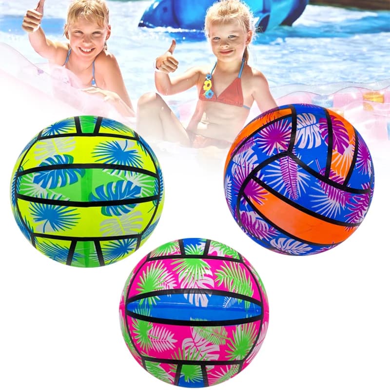 Kids Portable Colorful Inflatable Ball Toy For Pool Supplies For Durable Sports Party Indoor Outdoor Beach Ball New