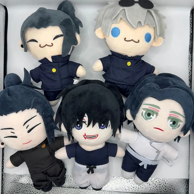 Nuovi giocattoli di peluche Gojo e Geto Hot Anime Figure Peluche Giocattoli Animali di peluche Cuscino per bambole Decorazioni per la casa Regalo di compleanno per bambini Giocattolo per ragazzi
