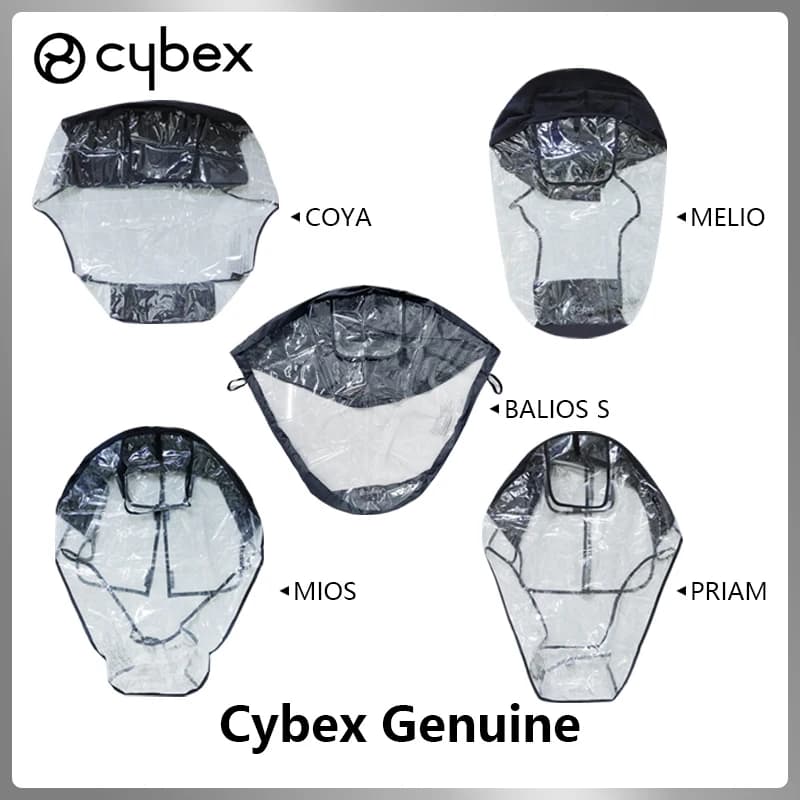 Copertura antipioggia per passeggino per Cybex Priam Mios Melio Coya EVA impermeabile trasparente antivento aperto impermeabile passeggino copertura antipioggia