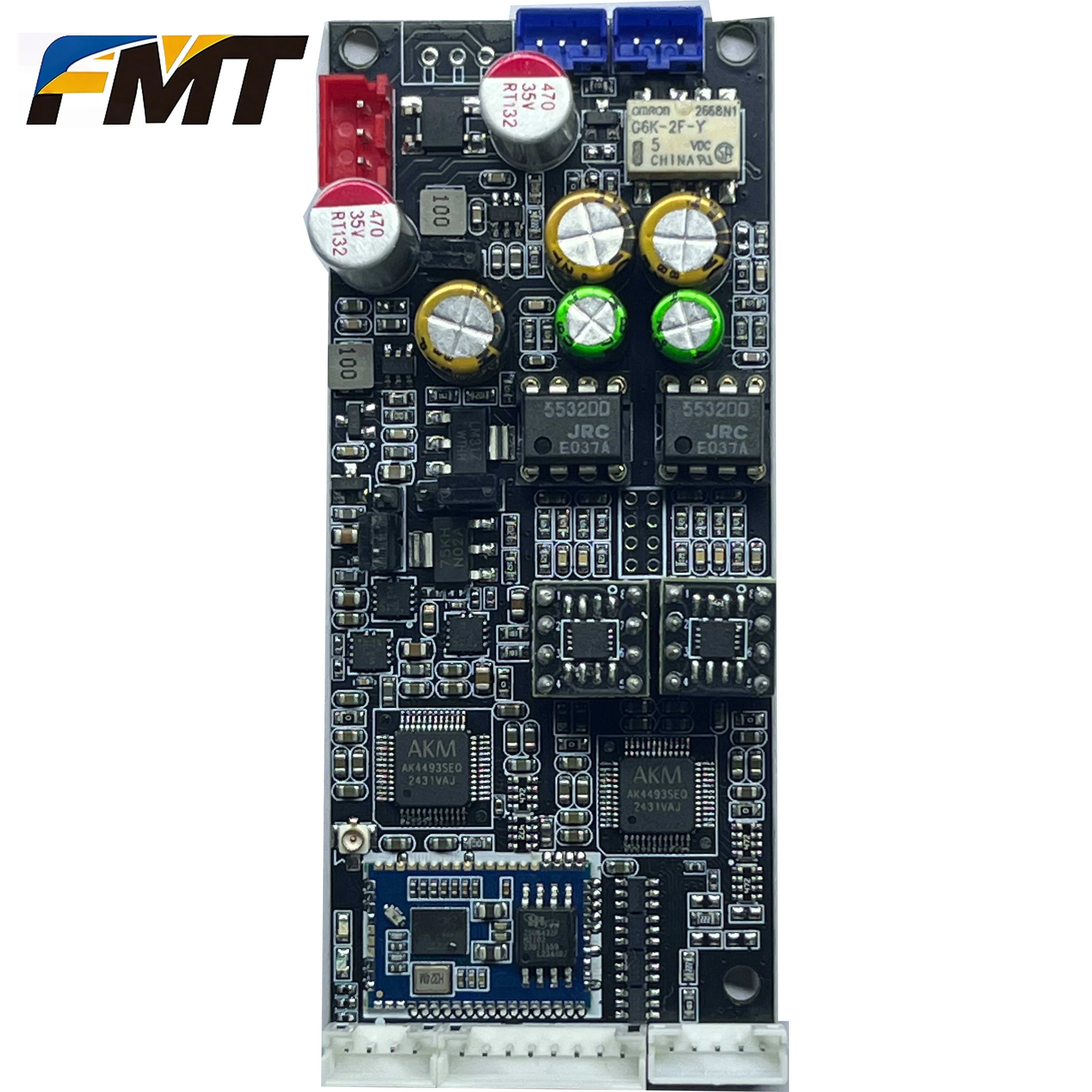 FMT. Doppio ricevitore parallelo AK4493 Bluetooth 5.4 QCC5181 senza perdita di dati, chiavetta USB per musica lossless tramite APP