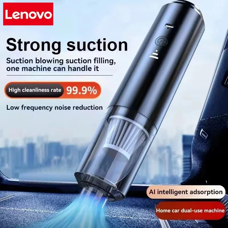 Aspirapolvere Portatile con Potente Aspirazione, Elettrico Senza Fili, per Pulizia Domestica e Auto, Modello 2025