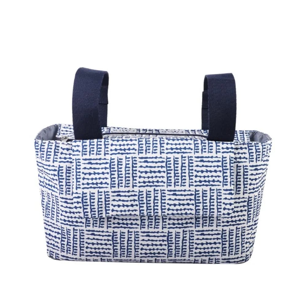 Borsa portaoggetti per passeggino di grande capacità, in tessuto Oxford, con tasche multiple e chiusura magnetica