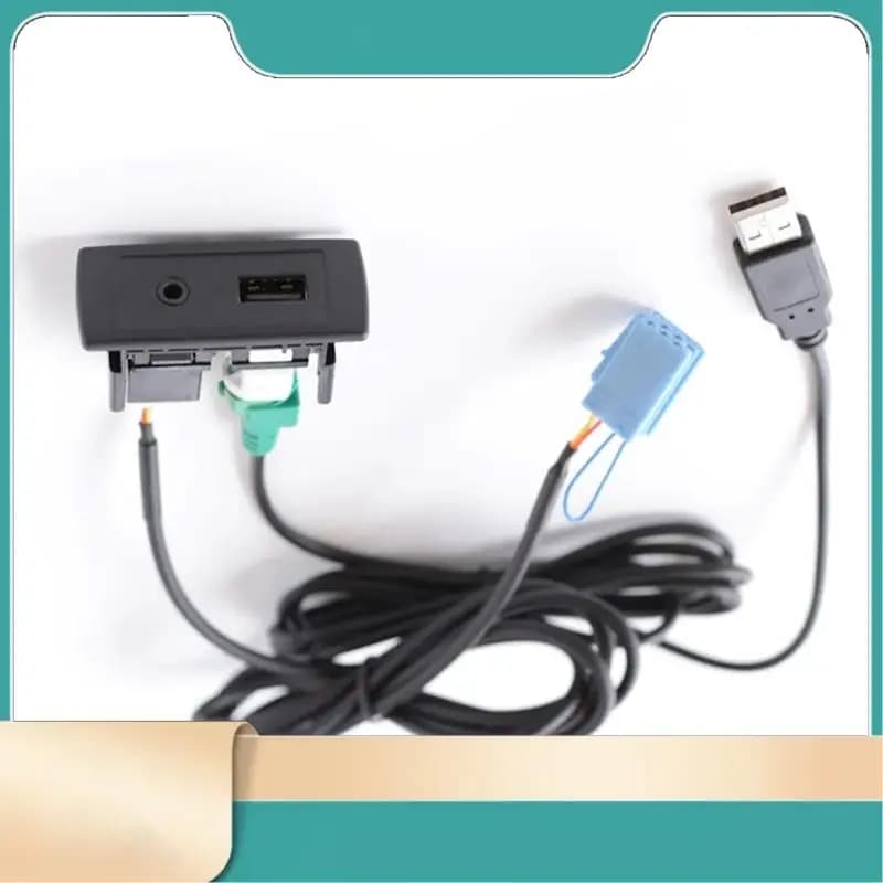Connettore presa USB Aux Vito W447 Adattatori USB Aux Smart 450 Adattatore presa USB AUX Hub USB Presa USB Aux Formercedes-Benz