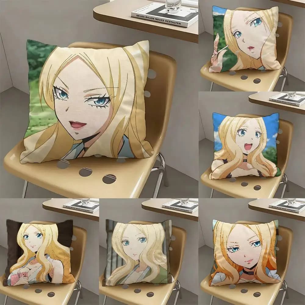 1pc Irina Jelavic Anime Characters Pillow Case Fashion Square Pillowcase Bedroom Sofa Room Ins Decoration Leisure