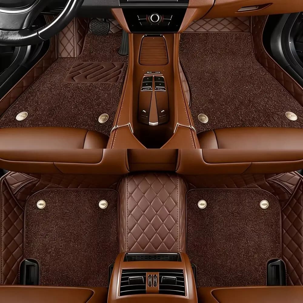 Tappetini per auto personalizzati 5D a doppio strato per CITROEN Ram 2500 2004-2006 set Tappeti per auto Tappetini per piedi