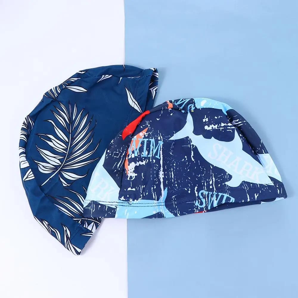 Calico Cuffia da nuoto Cappello da sub Sport traspirante Piscina Accessorio sportivo ad asciugatura rapida Cappelli da bagno Cappello da piscina Cuffia da nuoto