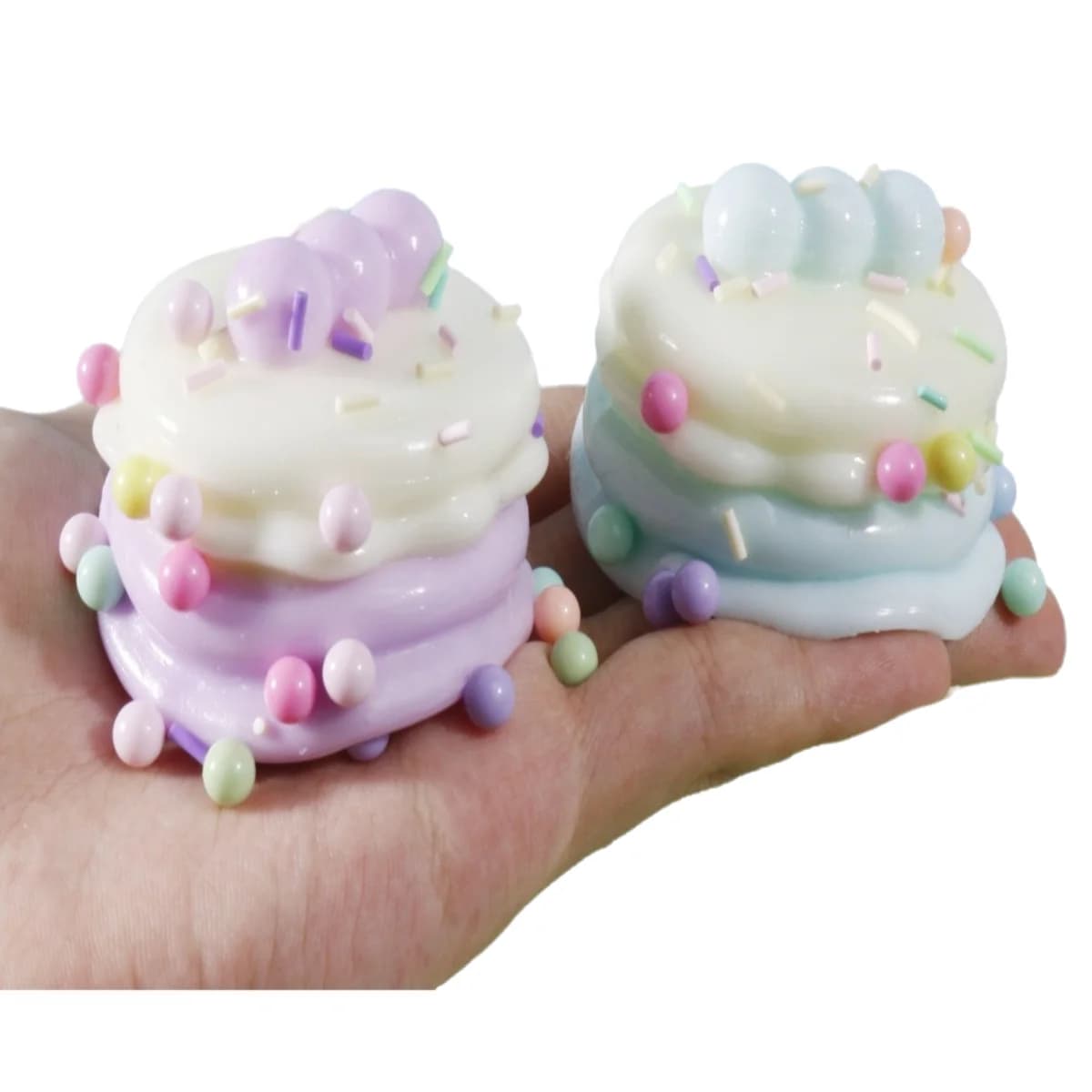 Nuovo Giocattolo Antistress a Forma di Torta di Latte di Soia Simulato, Palla Antistress a Lenta Risposta con Maltosio per Adulti e Bambini, Regalo per Alleviare lo Stress