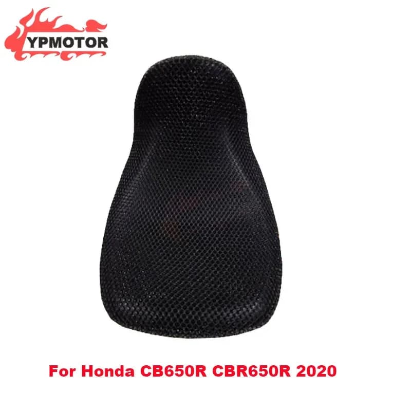 Accessori Moto per Honda CB650R CBR650R 19-20, Copertura Sedile in Rete 3D, Protezione Imbottita CB CBR 650R 2019 2020