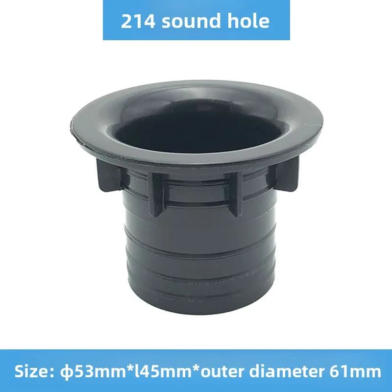 2 pieces Sound Tube, SLR tube opening for low 53 mm long 45 mm, 63 mm long 46 mm smooth hole, punching bag