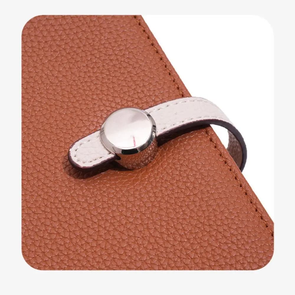 PU Creative Card Holder, Passport Bag, Passport Case, Foldable Wallet for Check-in Air, Multifunctional Card Holder, Man Travel Wallet