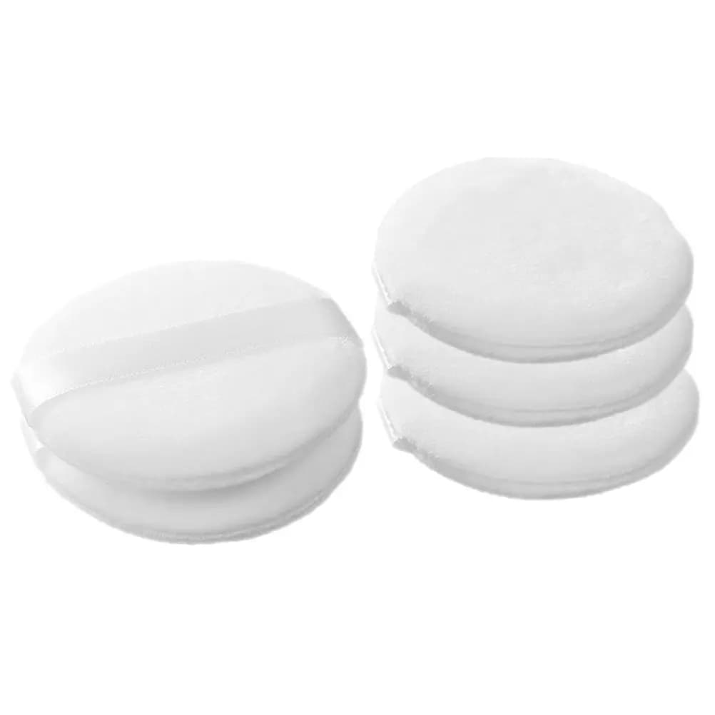 5 Pezzi di Morbidi Cuscinetti per Trucco in Polvere per Fondotinta, Correttore, Blush, Illuminante