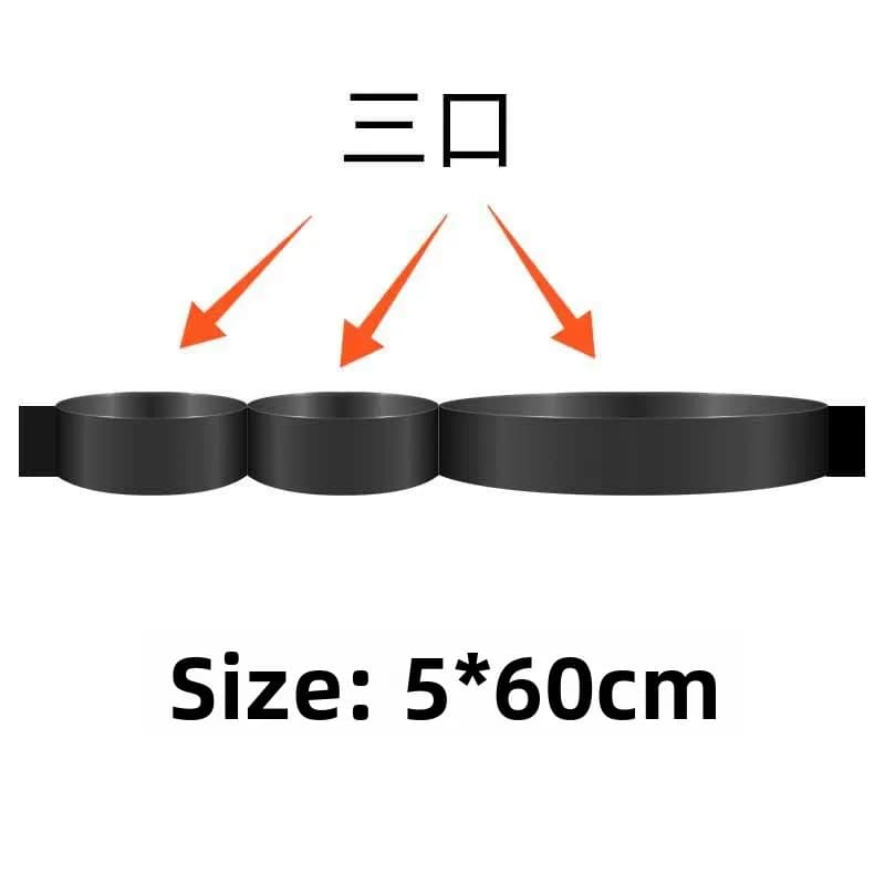 Car Trunk Storage Straps, with Multi-functional Velcro, for Securing Items. Also Includes Universal Storage Bag Straps