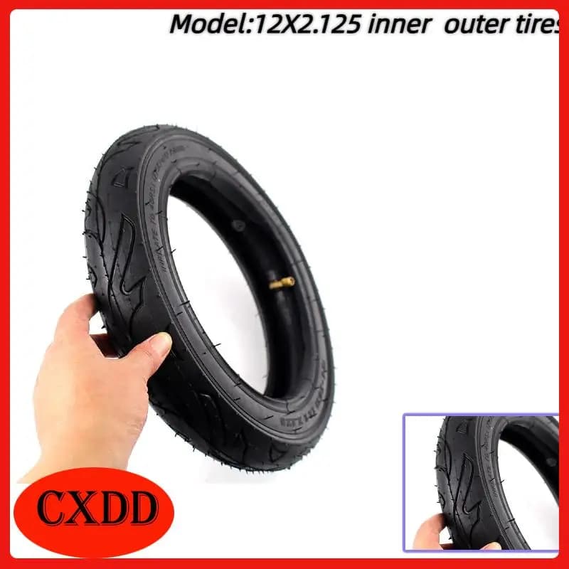 Nuovo pneumatico 12x2.125 64-203 per bici, scooter, passeggino - Pneumatici 12x2.125, 12x1.75, 12 1/2 x 2 1/4