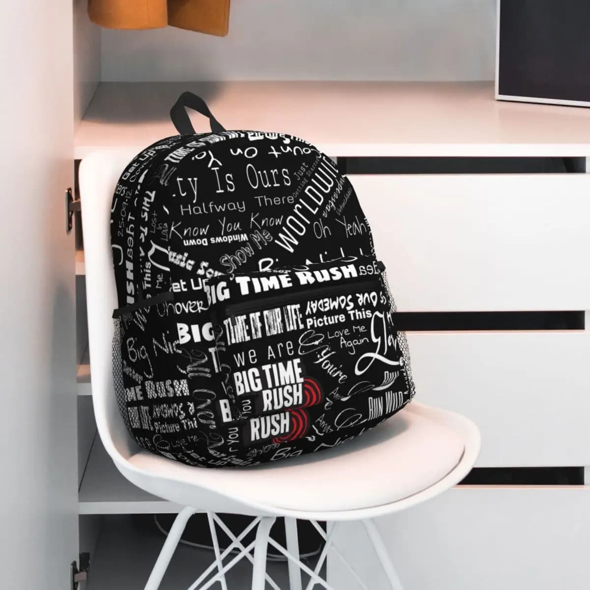 Zaino per studenti Big Time Rush Band, borsa da scuola, escursionismo, viaggio, zaino per ragazzi e ragazze, borse a tracolla alla moda