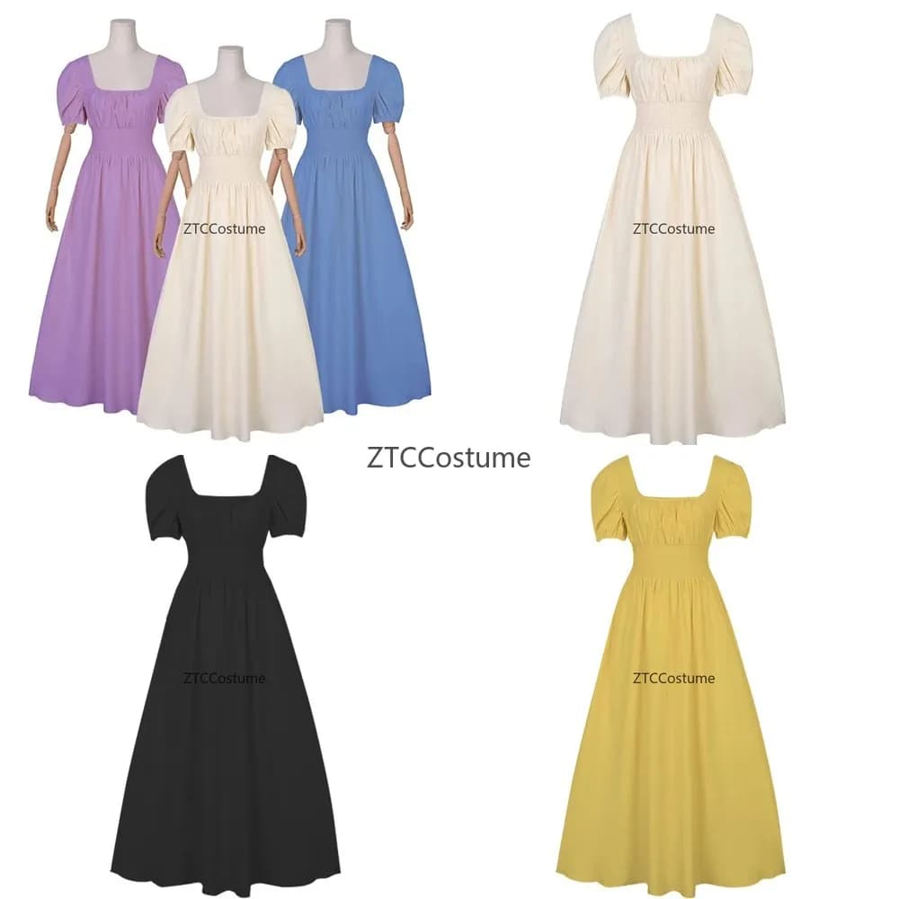 Abito da Principessa Medievale per Cosplay, Costume Rinascimentale Vintage per Donne, Travestimento per Halloween, Carnevale, Feste e Tea Party
