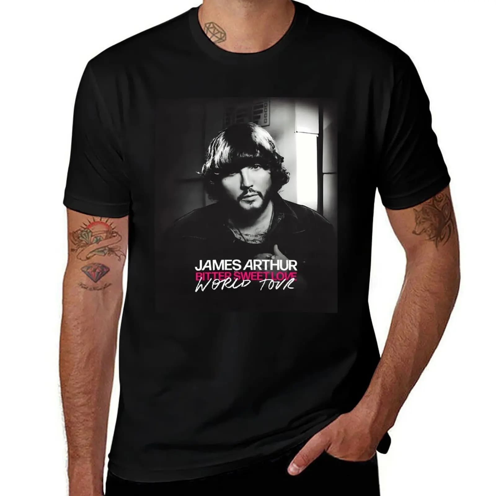 Sevenjo Show James The You American Tour 2019 T-shirt basic casual a maniche corte