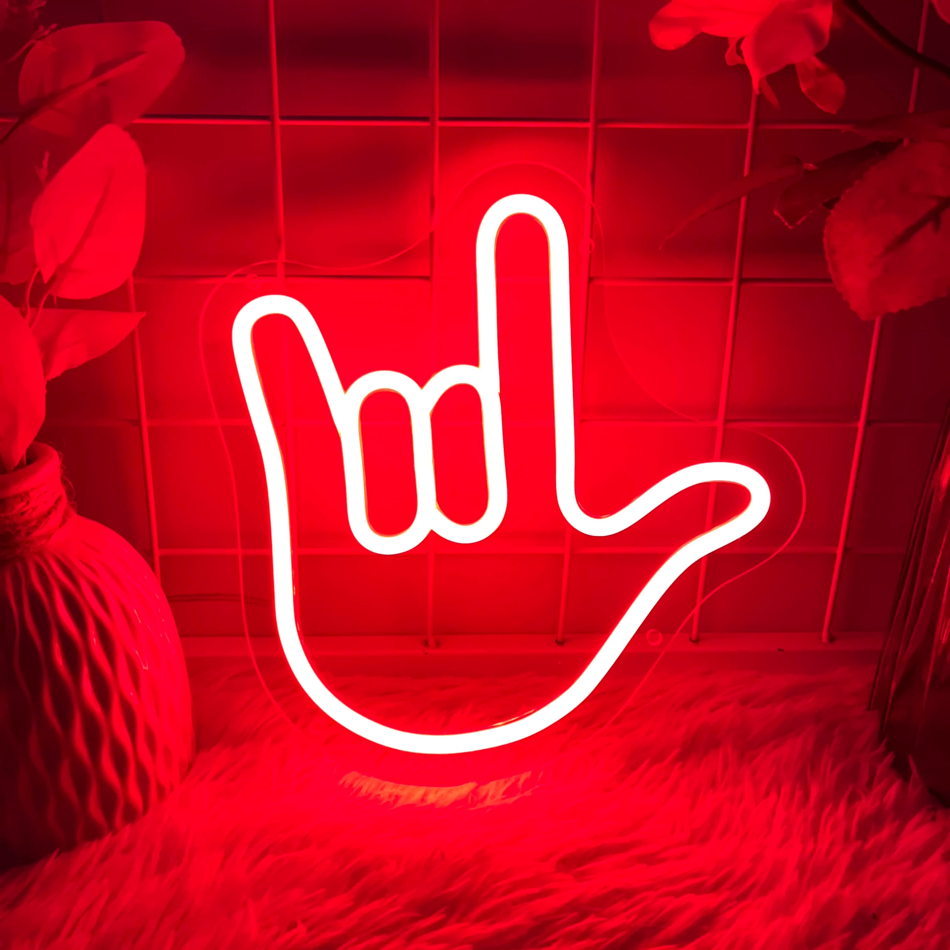 Gioco Neon Led Sign Sala giochi Decorazione camera da letto Insegna luminosa al neon Camera dei ragazzi Luci notturne USB Bar Club Insegne per decorazioni murali a LED