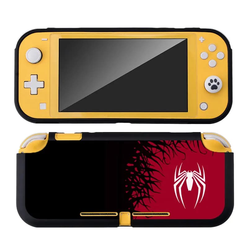 Custodia morbida in TPU Cartoon Spider per console di gioco Nintendo Switch Lite Custodia protettiva in pelle NS Lite Accessori