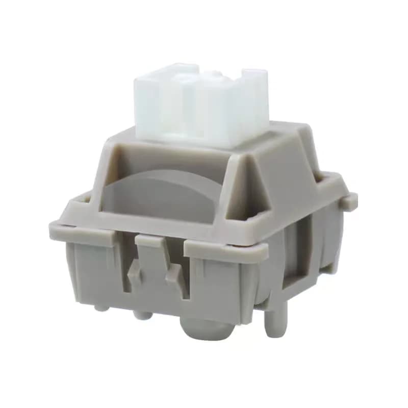 FL CMMK Silent Grey Snow Switch 5pin 40g RGB SMD Lineare Per Tastiera Meccanica Hot Swap Mute MX Interruttori Lubrificazione di Fabbrica PC