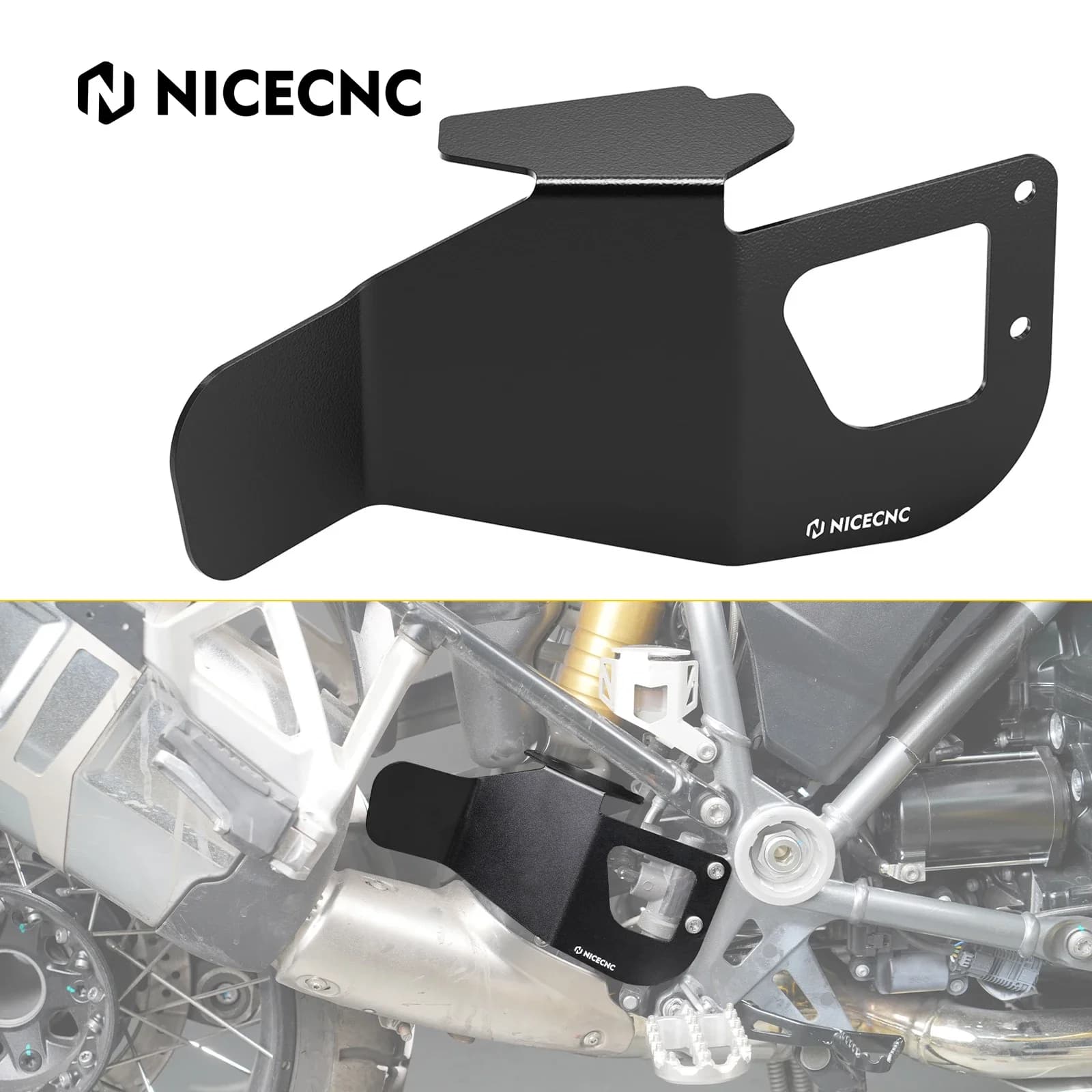 Deflettore Anticalore per Scarico Moto, Protezione Termica per BMW R1250GS/Adventure 2018-2023 R1250 R1250GS R1250GSA
