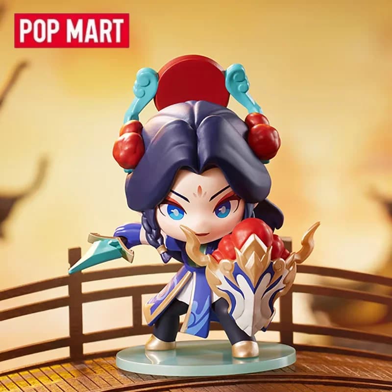 POPMART X FIGHT FOR THE GOLDEN SPATULA Series Original Blind Box Surprise Mystery Box Anime Action Figure Ornaments Figurines