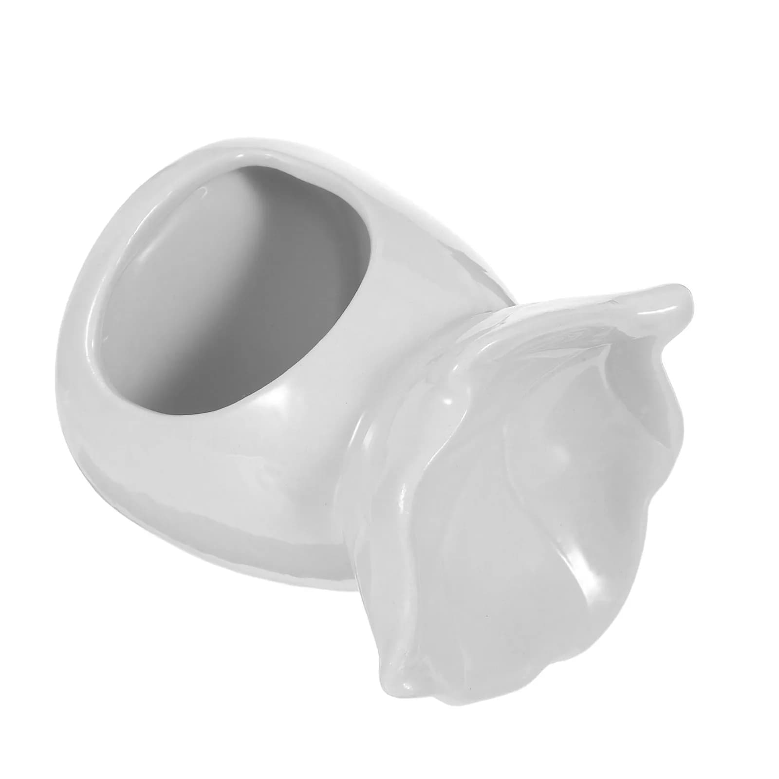 Ceramic Holder Elegant Leaf Shaped Tea Light Oil Burner Aromatherapy Scent Burner Home Decor Essential Oil Diffuser Gift