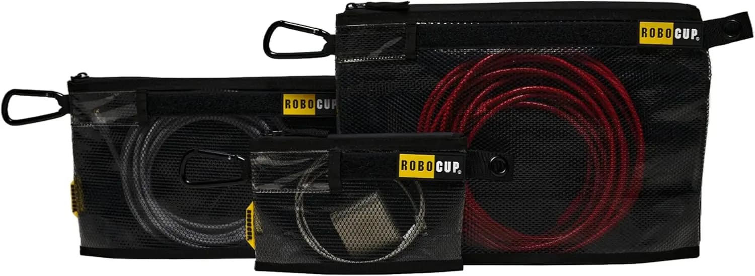 Custodia protettiva con cerniera Pro, 3 misure vendute individualmente o un set di 3 | Design durevole e resistente all'acqua, (set di 3)