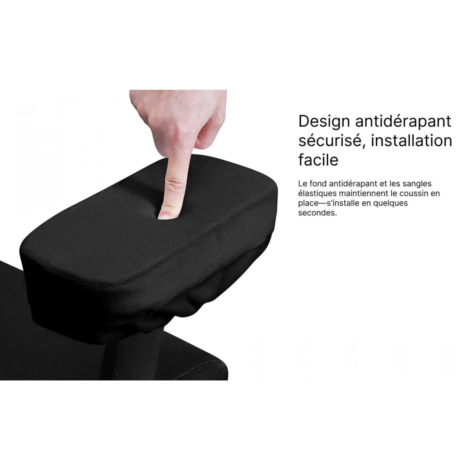 2x Chair Arm Bearing Memory Foam Anti-slip Thickness For Game Chair, Wheelchairs Poggiapolsi Play Arm Bearing Arm Bearing