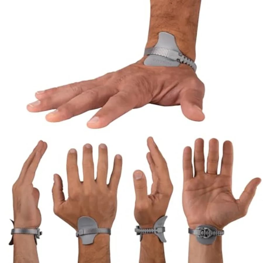 Wrist Brace for weight-bearing activities: breathable neoprene, black, adjustable compression with ergonomic support and unrest