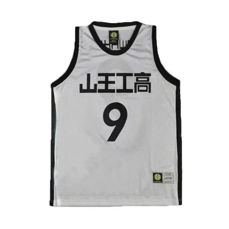 Akita SANNOH Shohoku School Basketball Team Jersey Anime Costume Cosplay Eiji Sawakita Jersey Slam Dunk Abbigliamento sportivo Uniforme