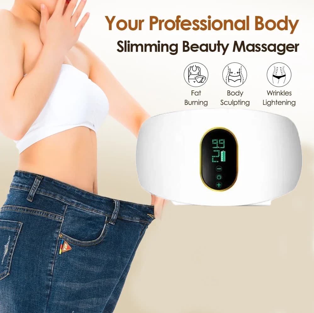 Abdominal Massage HOT, Brucia Grassi and Cellulite Belt, Vibration Muscular Massage for Slimming