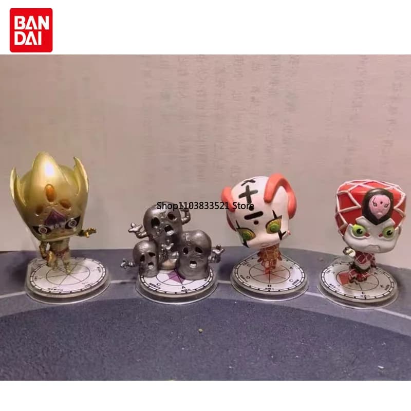BANDAI Le bizzarre avventure di JoJo Vol.8 Gashapon Toys Metallica Spice Girl King Crimson Action Figure Capsula Modello Regalo a sorpresa