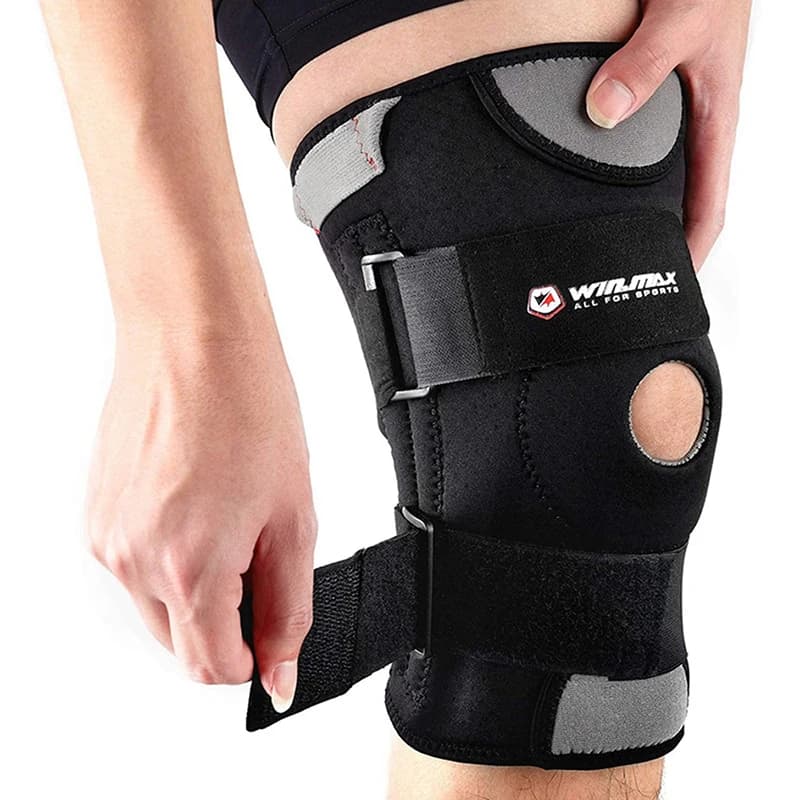 WIN. MAX Adjustable Ginocchio Tensile, Ginocchio Protection, Orthopaedic Support for Running, Cycling, Gym