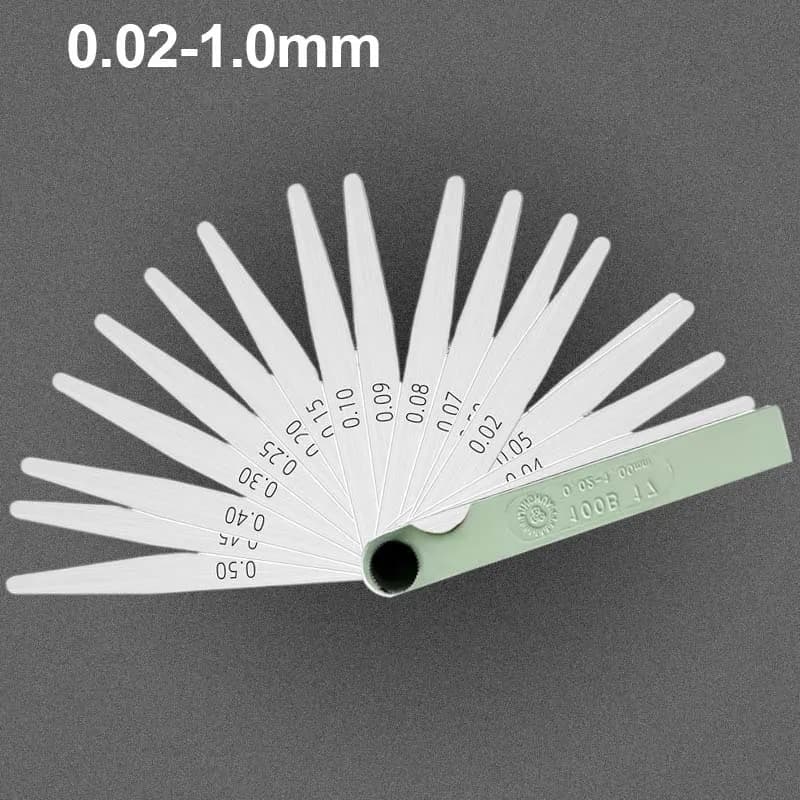 0.02-1,00 mm thick gauge measuring instrument for engine valve adjustment