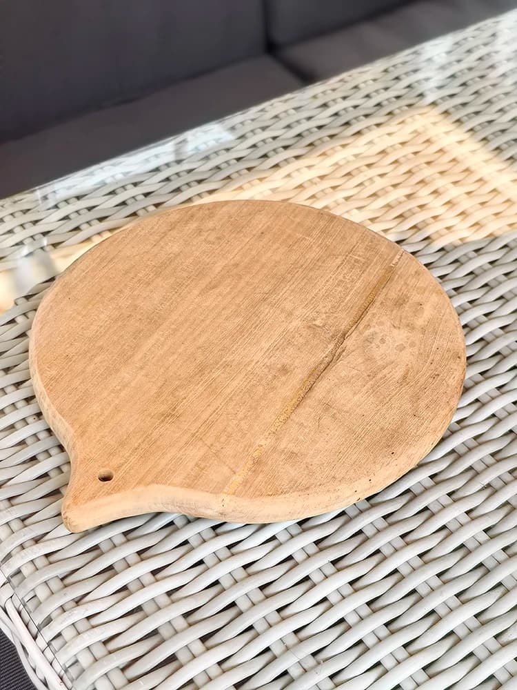 Teak Droplet Shaped Cutting Board Eco-Friendly Wood Kitchen Tool for Chefs And Home Use Chopping Blocks